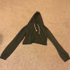 Crop light sweatshirt